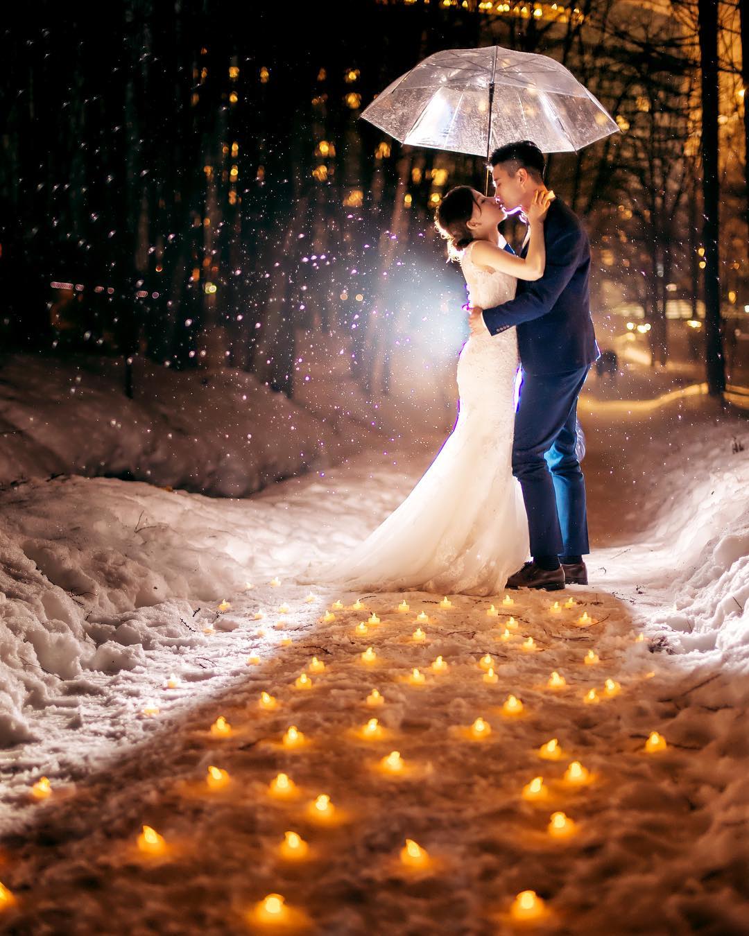 [婚紗]讓朋友羨慕不已的婚紗-❤️北海道雪景婚紗❤️