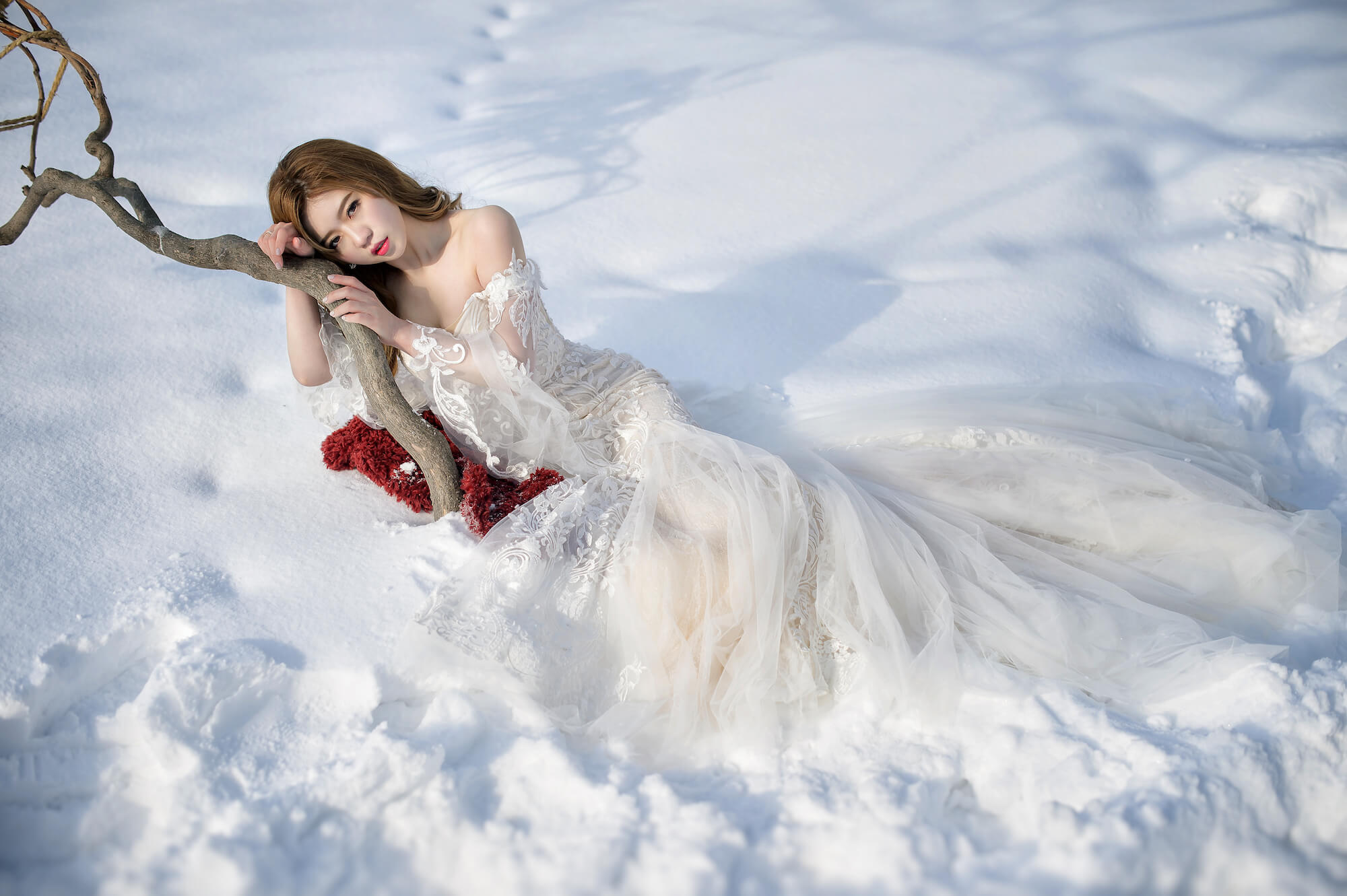 【北海道婚紗】零下 -4度拍婚紗，再冷也值得！
